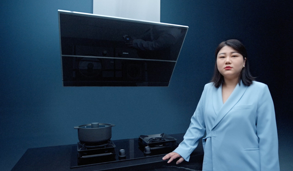 老板靈犀全自動煙灶x楊天真